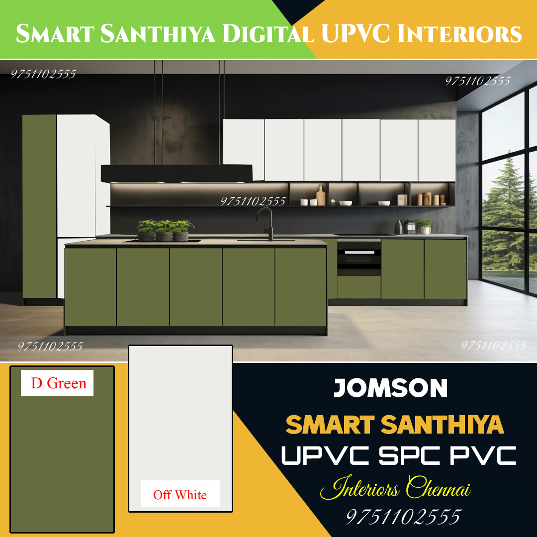 upvc modualr kitchen colors